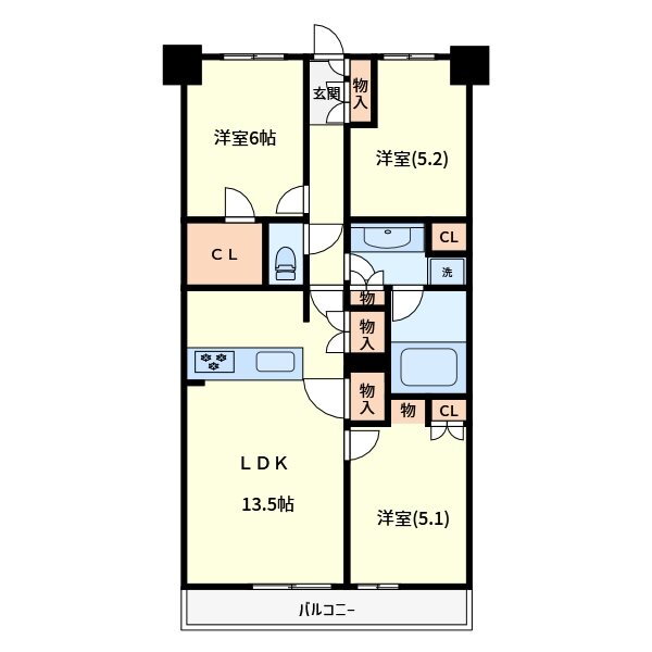 埼玉県さいたま市大宮区北袋町１ さいたま新都心駅 3LDK マンション 賃貸物件詳細