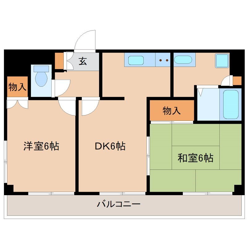 東京都八王子市高倉町 北八王子駅 2DK マンション 賃貸物件詳細