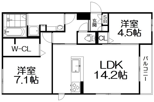 大阪府枚方市須山町 枚方市駅 2LDK アパート 賃貸物件詳細