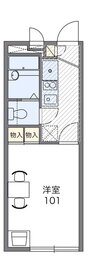 中田北Ｂ 1階 1K 賃貸物件詳細