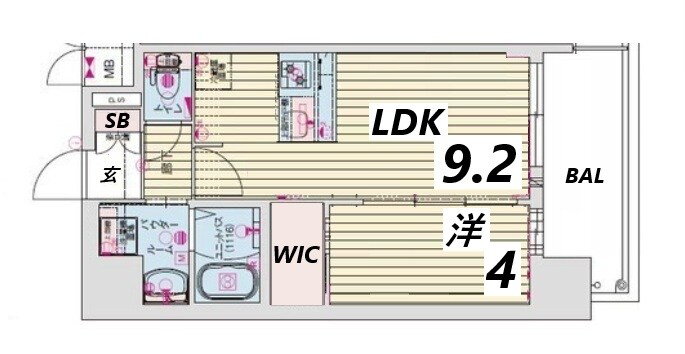 兵庫県尼崎市西本町２ 尼崎駅 1LDK マンション 賃貸物件詳細