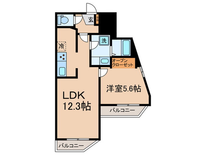 神奈川県川崎市中原区木月１ 元住吉駅 1LDK マンション 賃貸物件詳細