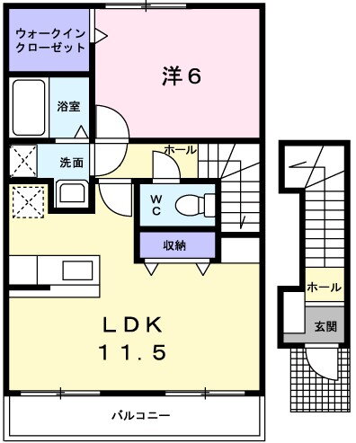 兵庫県姫路市広畑区高浜町１ 広畑駅 1LDK アパート 賃貸物件詳細