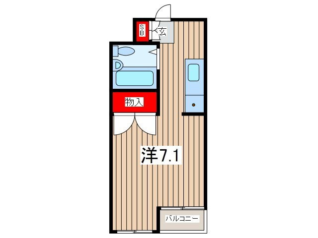 埼玉県蕨市中央１ 蕨駅 ワンルーム マンション 賃貸物件詳細