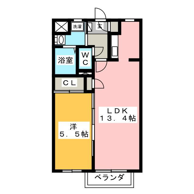 ブルーカタン 1階 1LDK 賃貸物件詳細