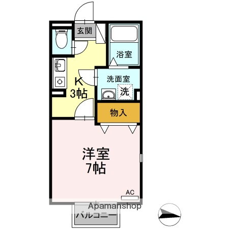 愛知県春日井市小木田町 春日井駅 1K アパート 賃貸物件詳細