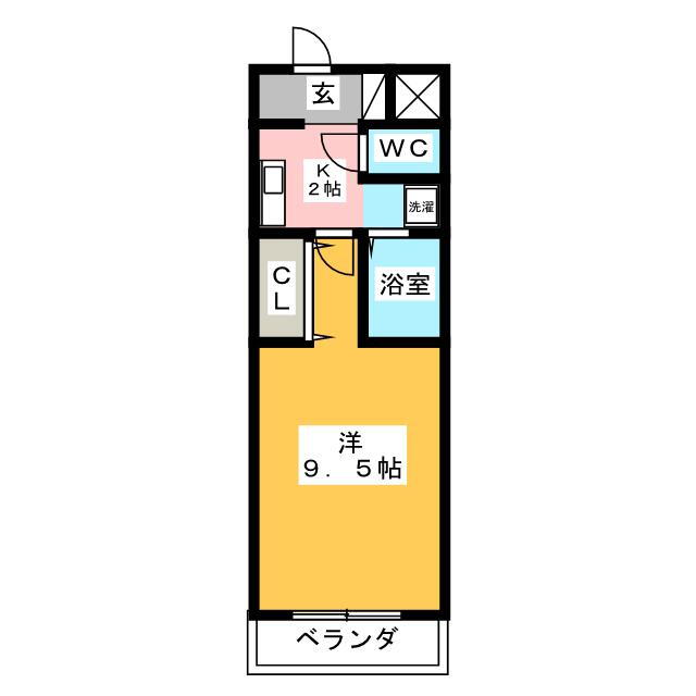 愛知県岡崎市中島町字戸井 岡崎駅 1K マンション 賃貸物件詳細