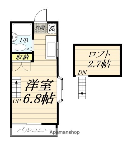 神奈川県綾瀬市大上５ さがみ野駅 ワンルーム アパート 賃貸物件詳細