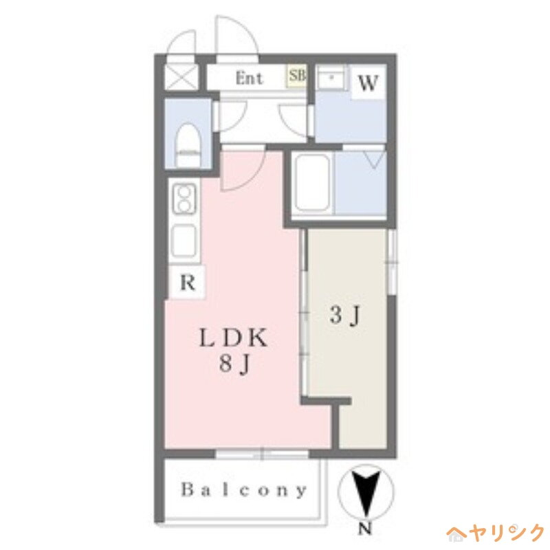 愛知県名古屋市西区笠取町３ 庄内通駅 1LDK アパート 賃貸物件詳細