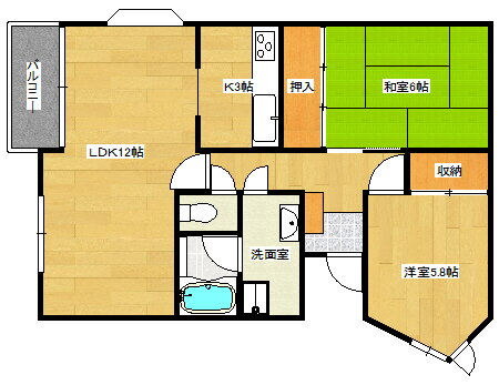 広島県広島市西区草津浜町 草津駅 2LDK マンション 賃貸物件詳細