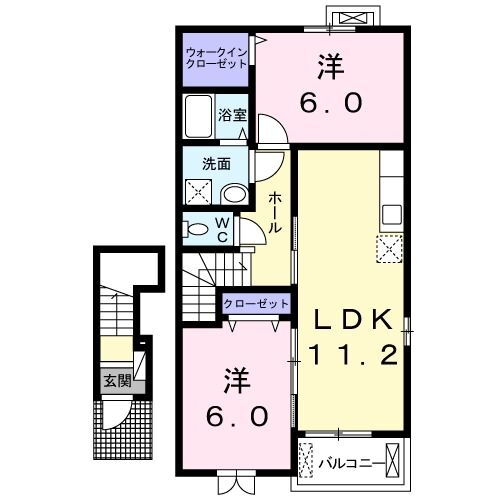 茨城県筑西市伊讃美 玉戸駅 2LDK アパート 賃貸物件詳細