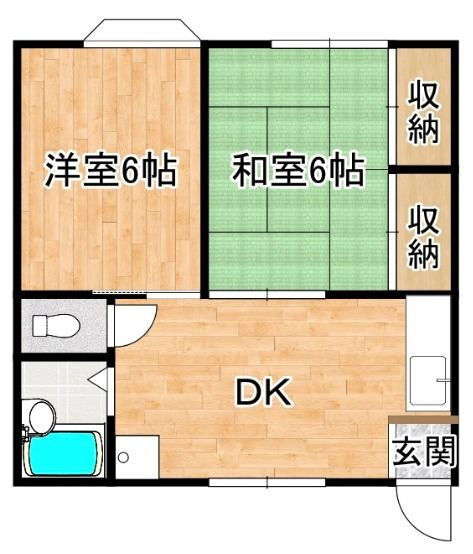 新潟県長岡市三ツ郷屋１ 長岡駅 2DK アパート 賃貸物件詳細