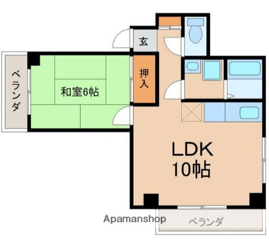 東京都江戸川区平井２ 平井駅 1LDK マンション 賃貸物件詳細