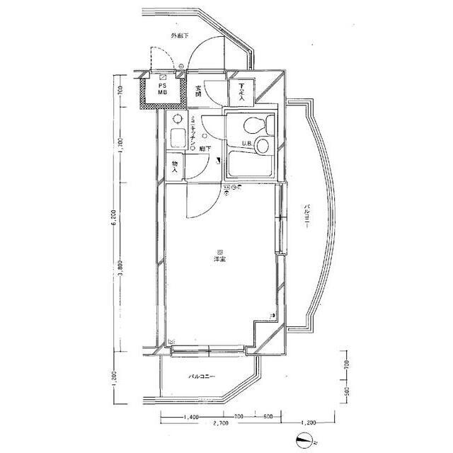 東京都豊島区西池袋４ 椎名町駅 1K マンション 賃貸物件詳細