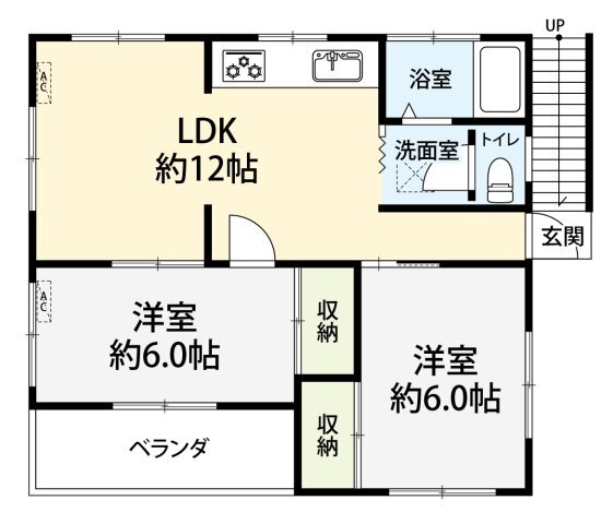 東京都練馬区大泉町１ 地下鉄成増駅 2LDK アパート 賃貸物件詳細