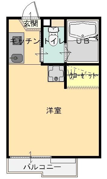 栃木県足利市朝倉町３ 野州山辺駅 ワンルーム アパート 賃貸物件詳細