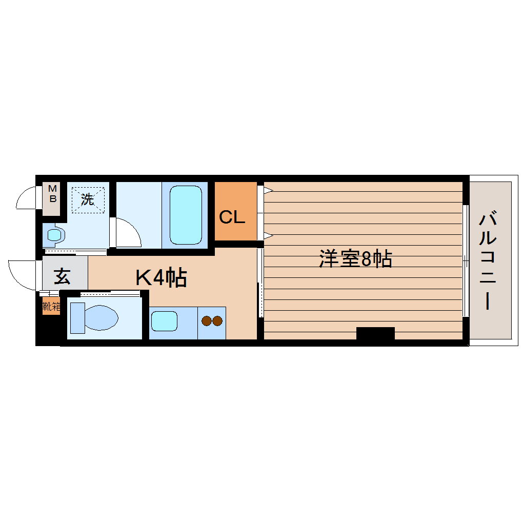 宮城県仙台市若林区石名坂 河原町駅 1K マンション 賃貸物件詳細