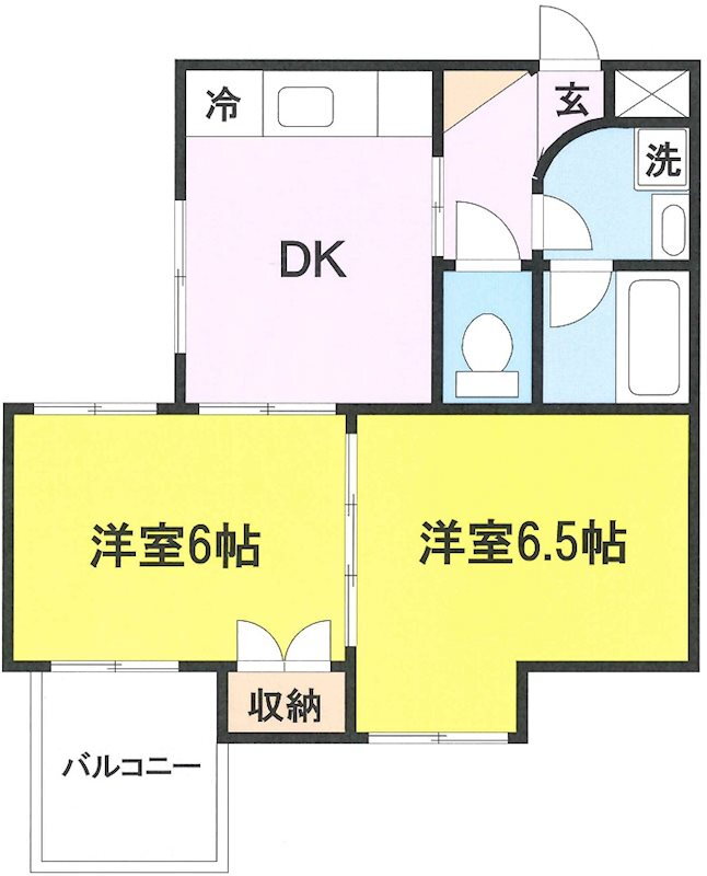 神奈川県川崎市幸区北加瀬３ 新川崎駅 2DK マンション 賃貸物件詳細