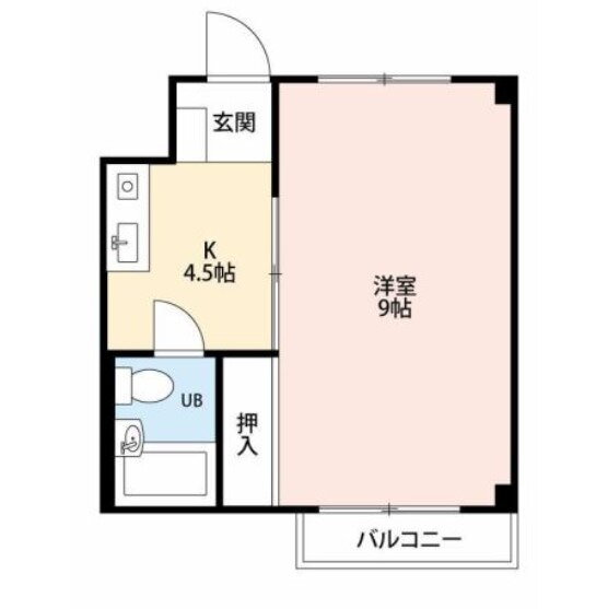 静岡県浜松市中央区相生町 1K アパート 賃貸物件詳細