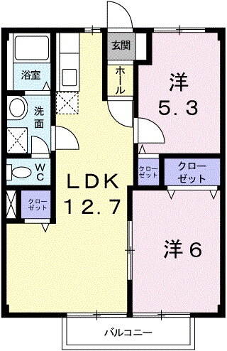 兵庫県姫路市網干区坂上 山陽網干駅 2LDK アパート 賃貸物件詳細