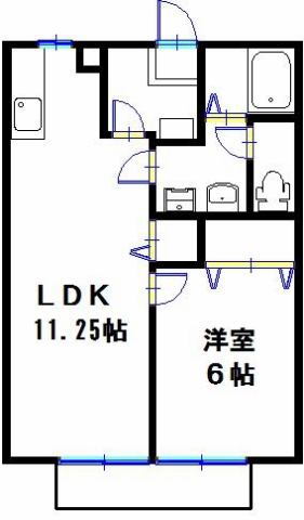 兵庫県神戸市西区水谷２ 明石駅 1LDK アパート 賃貸物件詳細