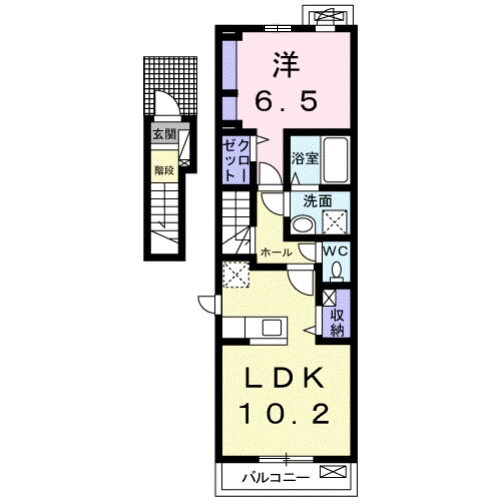 滋賀県甲賀市水口町名坂 水口駅 1LDK アパート 賃貸物件詳細