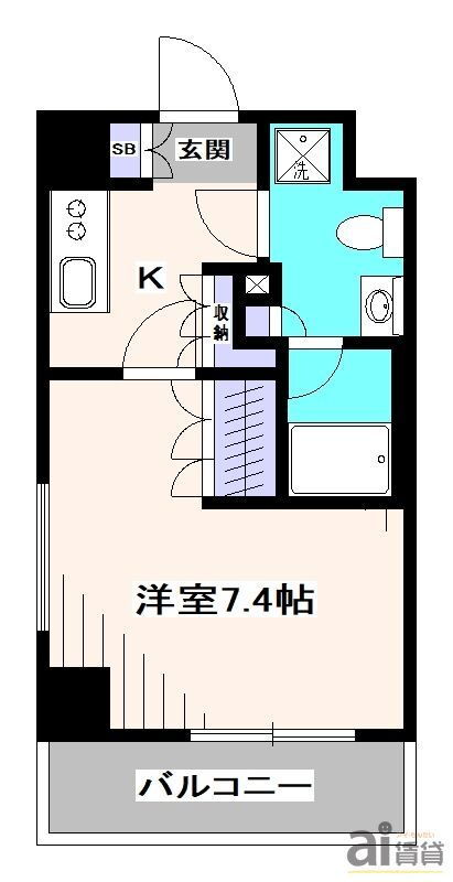 東京都練馬区関町北２ 武蔵関駅 1K マンション 賃貸物件詳細
