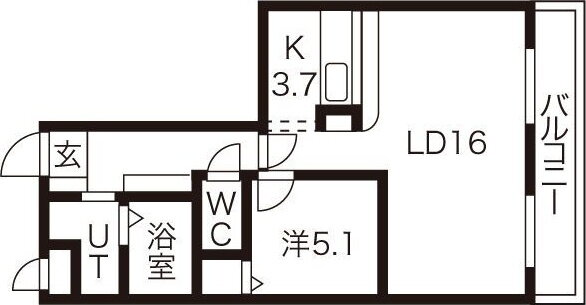 北海道札幌市北区あいの里三条９ あいの里公園駅 1LDK マンション 賃貸物件詳細
