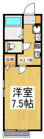 東京都小平市学園東町１ 一橋学園駅 1K アパート 賃貸物件詳細