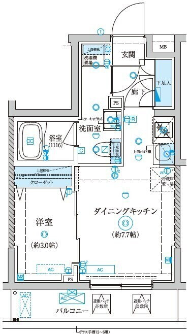 東京都北区神谷３ 王子神谷駅 1DK マンション 賃貸物件詳細