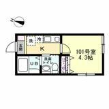 神奈川県横浜市神奈川区白幡南町 東白楽駅 1K アパート 賃貸物件詳細