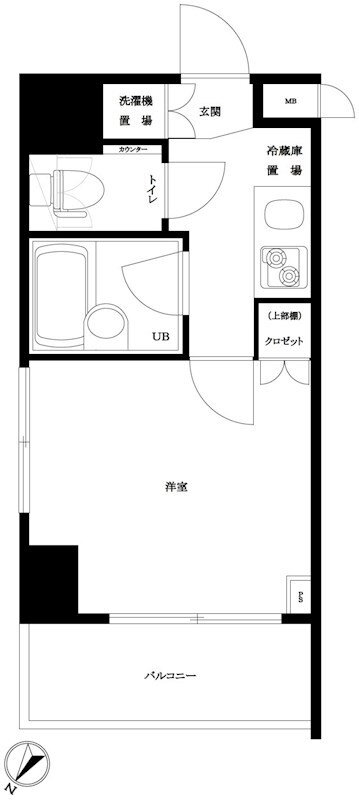 東京都渋谷区神宮前２ 北参道駅 1K マンション 賃貸物件詳細