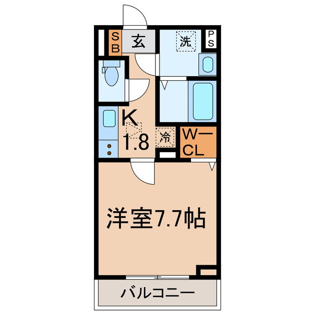 神奈川県横浜市神奈川区三ツ沢南町 三ツ沢上町駅 1K アパート 賃貸物件詳細