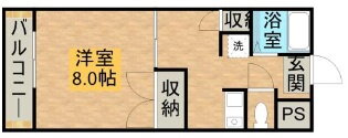 静岡県浜松市中央区幸１ 浜松駅 1K マンション 賃貸物件詳細