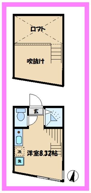 神奈川県川崎市多摩区登戸 向ヶ丘遊園駅 ワンルーム アパート 賃貸物件詳細
