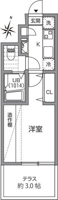 東京都杉並区和田３ 東中野駅 1K アパート 賃貸物件詳細