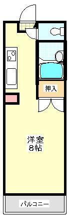 熊本県熊本市中央区京町２ ワンルーム アパート 賃貸物件詳細