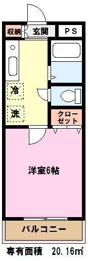 埼玉県蕨市中央２ 蕨駅 1K マンション 賃貸物件詳細