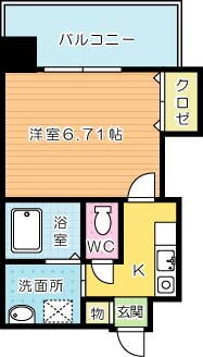 協和大手町ＢＬＤ 7階 1K 賃貸物件詳細