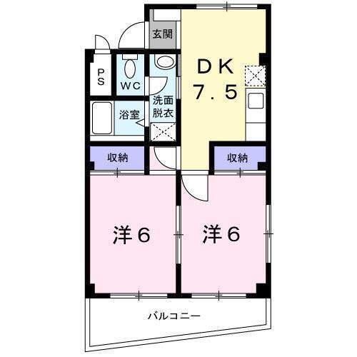 愛知県豊明市三崎町中ノ坪 前後駅 2DK マンション 賃貸物件詳細