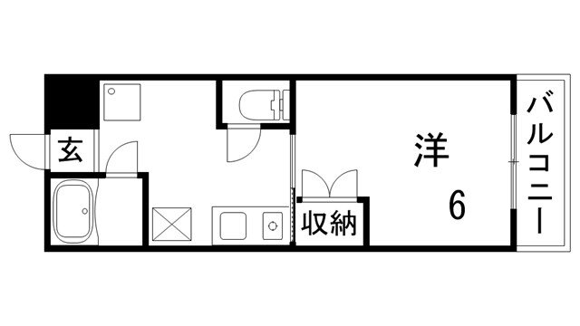 兵庫県神戸市須磨区須磨浦通６ 須磨駅 1K マンション 賃貸物件詳細