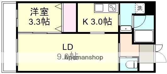 岡山県倉敷市玉島爪崎 新倉敷駅 1LDK マンション 賃貸物件詳細
