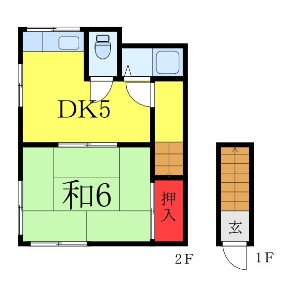 東京都板橋区大山金井町 大山駅 1DK アパート 賃貸物件詳細