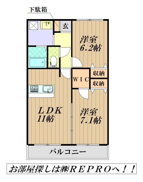 兵庫県神戸市西区北別府１ 明石駅 2SLDK アパート 賃貸物件詳細