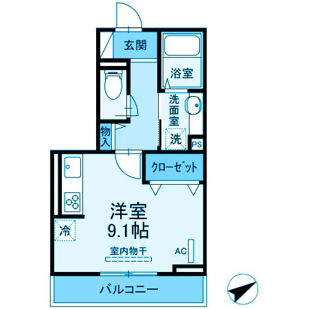 神奈川県川崎市多摩区菅馬場２ 稲田堤駅 ワンルーム アパート 賃貸物件詳細