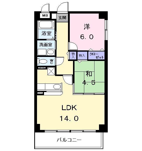 愛知県名古屋市中川区宗円町１ 小本駅 2LDK マンション 賃貸物件詳細
