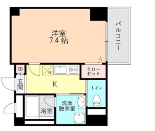 兵庫県尼崎市杭瀬北新町４ 大物駅 1K マンション 賃貸物件詳細