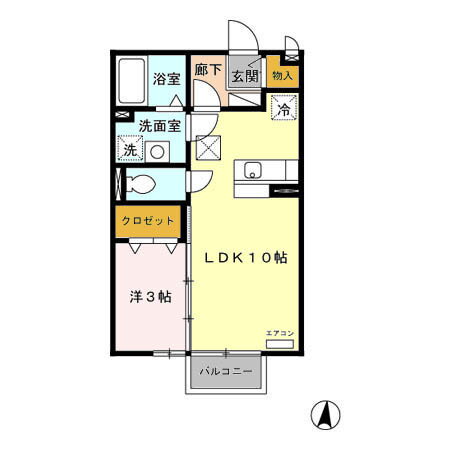埼玉県北足立郡伊奈町寿１ 羽貫駅 1LDK アパート 賃貸物件詳細