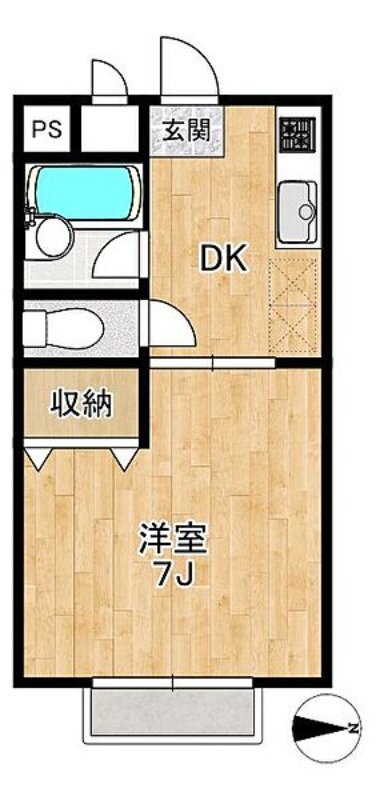 埼玉県所沢市西所沢１ 西所沢駅 1K マンション 賃貸物件詳細