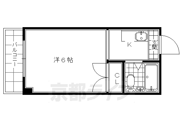 京都府京都市下京区材木町 京都駅 1K マンション 賃貸物件詳細